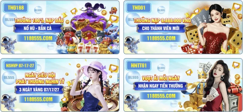 Khám Phá Những Khuyến Mãi BL555 Hấp Dẫn Nhất 2 bl555 khuyến mãi mới nhất 2026