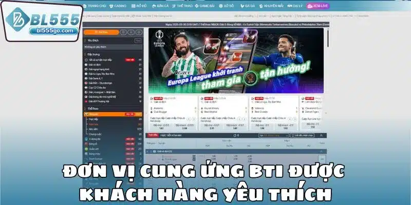 Thể Thao BL555 - Tỷ Lệ Kèo Cực Hấp Dẫn 2 nha_cung_cap_bl555